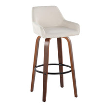 Load image into Gallery viewer, Daniella - Contemporary Fixed Height, Barstool & Swivel And Round Footrest (Set of 2)