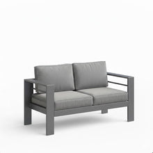 Load image into Gallery viewer, All-Weather Patio Loveseat With Thick Cushions