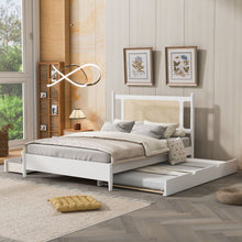Load image into Gallery viewer, Platform Bed With 2 Big Drawers & Trundle