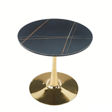 Load image into Gallery viewer, Mid-Century Tulip Table With Round Top, Pedestal Base