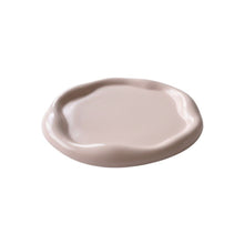 Load image into Gallery viewer, 7" Resin Handmade Round Trinket Tray - Pale Pink