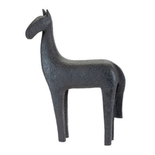 Load image into Gallery viewer, Poly Horse Tabletop Sculpture (Set of 2) (633977) - Black