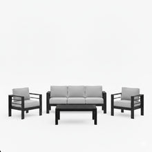 Load image into Gallery viewer, Outdoor Patio Set, All-Weather With Thick Cushions