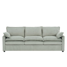 Load image into Gallery viewer, Modern 3 Seater Sofa With Side Storage Pockets For Living Room