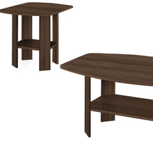Load image into Gallery viewer, Coffee Table With Three Shelves (Set of 3) - Espresso