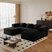 Load image into Gallery viewer, Compression Sofa With 2 Ottomans