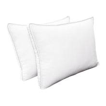 Load image into Gallery viewer, Microfiber Medium Hypoallergenic Bed Pillows (Set of 2) - King