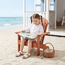 Load image into Gallery viewer, Kids Adirondack Chair For Indoor And Outdoor Use - Red