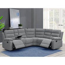 Load image into Gallery viewer, Aaron - 3 Piece Upholstered Sectional - Smoke