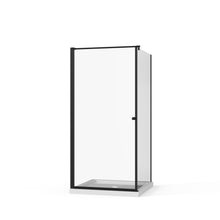 Load image into Gallery viewer, Goodyo - Frameless Corner Shower Door - Matte Black