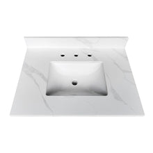 Load image into Gallery viewer, Bathroom Vanity Top With Undermount Sink, 3 Pre Drilled Holes