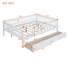 Load image into Gallery viewer, Multi Functional Wooden Daybed Bed
