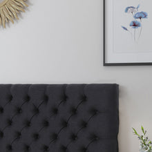 Load image into Gallery viewer, Annecy - Contemporary Upholstered Headboard
