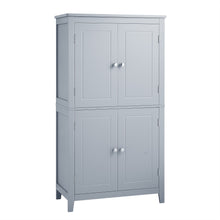 Load image into Gallery viewer, Elegant Bathroom Floor Storage Cabinet With 4 Doors, Adjustable Shelves