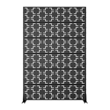 Load image into Gallery viewer, Six Panel Screen Room Divider (713108) - Black