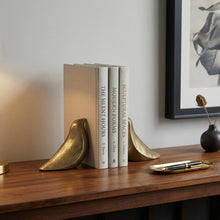 Load image into Gallery viewer, Bird Decorative Bookends (Set of 2) - Gold
