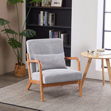 Load image into Gallery viewer, Accent Arm Chair With Pillow Upholstered