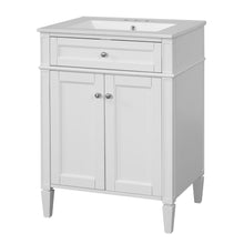 Load image into Gallery viewer, Bathroom Vanity With 2 Doors And Tip Out Drawer, Soft Closing Hinges