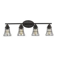 Load image into Gallery viewer, Piers 4-Light Vanity - Oil-Rubbed Bronze