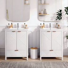 Load image into Gallery viewer, Modern Bathroom Vanity With Sink Combo