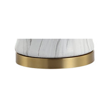 Load image into Gallery viewer, 28" Urn Table Lamp With Empire Shade - White