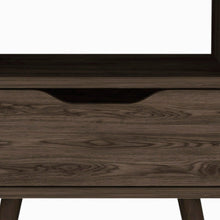 Load image into Gallery viewer, 25" Wood One Drawer Nightstand - Brown