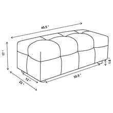 Load image into Gallery viewer, Sooke - Rectangular Ottoman - Off White