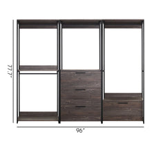 Load image into Gallery viewer, Monica - Walk-In Closet System - Rustic