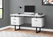 Load image into Gallery viewer, Computer Desk For Home Office, Laptop, Left, Right Set - Up, Storage Drawers, Contemporary & Modern