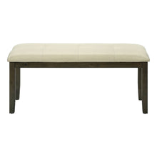 Load image into Gallery viewer, Bench, Rectangular, Hallway, Upholstered, Transitional - Cream