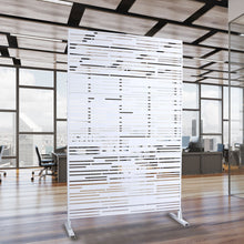 Load image into Gallery viewer, Outdoor & Indoor Freestanding Metal Privacy Screen