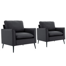 Load image into Gallery viewer, Nordic Retro Light Luxury Upholstered Sofa Chair