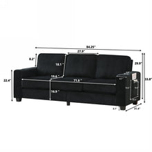 Load image into Gallery viewer, 3 Seater Compact Sofa For Living Room