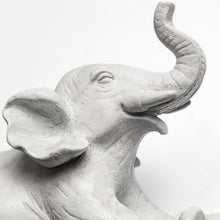 Load image into Gallery viewer, Elephant Decorative Wall Sculpture - White