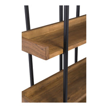 Load image into Gallery viewer, Five Tier Bookcase (517716) - Black / Brown