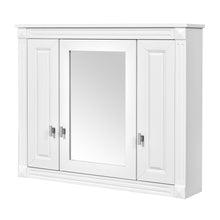 Load image into Gallery viewer, Wall Mounted Bathroom Cabinet With Mirror And 5 Shelves, Rectangular Design