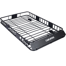 Load image into Gallery viewer, Motoring Rooftop Cargo Carrier Basket Steel, Universal Fit Roof Rack