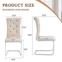 Load image into Gallery viewer, Elegant Design Upholstered Dining Chairs