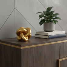Load image into Gallery viewer, Knot Tabletop Sculpture - Gold