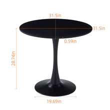Load image into Gallery viewer, Round Dining Table With Tulip Style Base