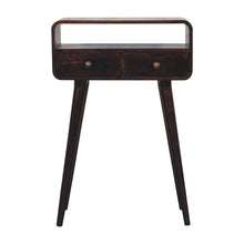 Load image into Gallery viewer, Solid Wood Curved Console Table
