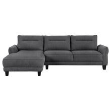Load image into Gallery viewer, Verona - Loose Back Sectional Sofa - Gray
