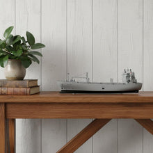 Load image into Gallery viewer, Hand Painted Model Boat (624594) - Gray