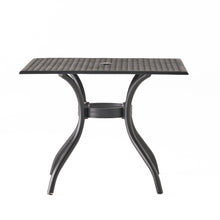 Load image into Gallery viewer, Arch Mesh Dining Table With Lightweight Frame - Black