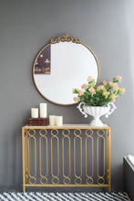 Load image into Gallery viewer, Classic Design Mirror With Baroque Inspired Frame For Bathroom, Entryway Console Lean Against Wall