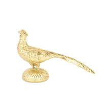 Load image into Gallery viewer, Peacock Tabletop Sculpture - Gold