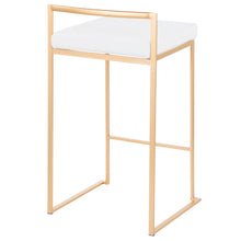 Load image into Gallery viewer, Fuji - Contemporary / Glam Design Counter Stool (Set of 2)