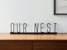 Load image into Gallery viewer, Our Nest Tabletop Sculpture - Black