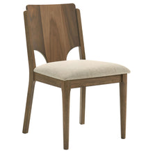 Load image into Gallery viewer, Graham - Upholstered Dining Side Chair (Set of 2) - Walnut