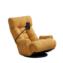 Load image into Gallery viewer, Adjustable Swivel Lounge Chair With 360 Degree Rotating Seat And Headrest Support